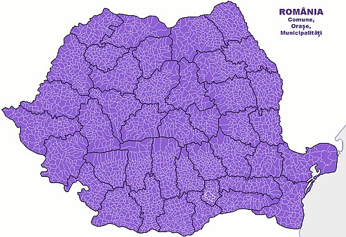 Gminy Rumunii