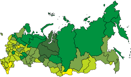 Produkt regionalny Rosji na mieszkańca