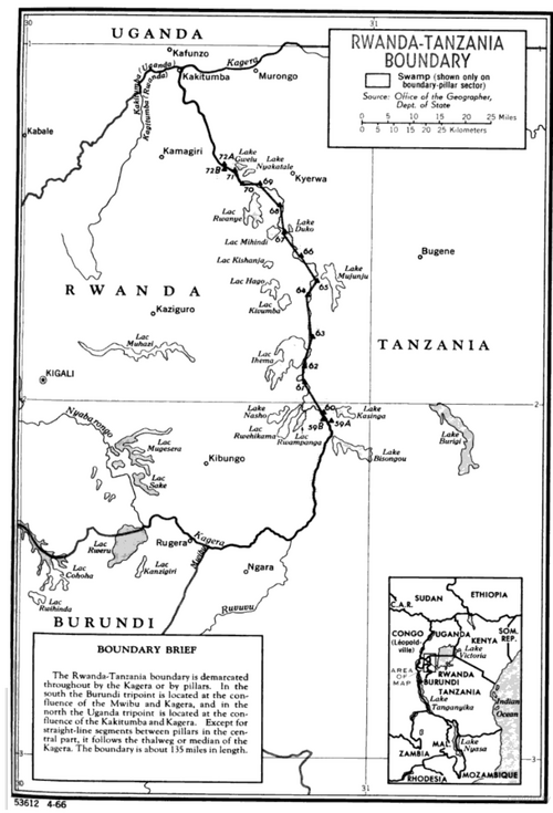 Granica Rwandy i Tanzanii