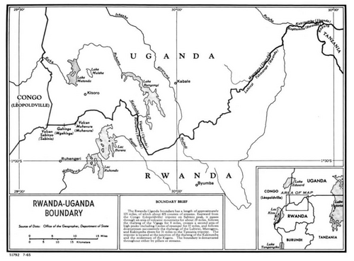 Granica Rwandy i Ugandy