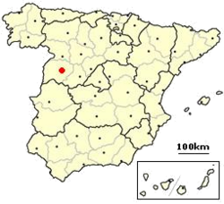 Salamanca, Hiszpania - Lokalizacja