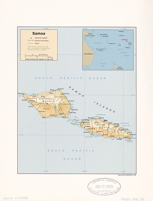 Samoa. LOC 2003629356