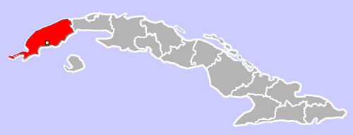San Luis, Pinar del Río Lokalizacja