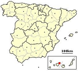 Santa Cruz de Tenerife - Lokalizacja