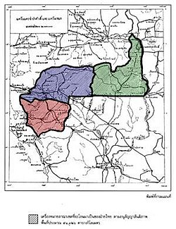 Mapa Siam