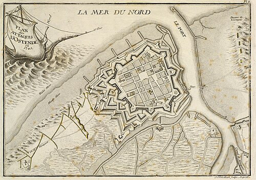 Oblężenie Ostend, 1745