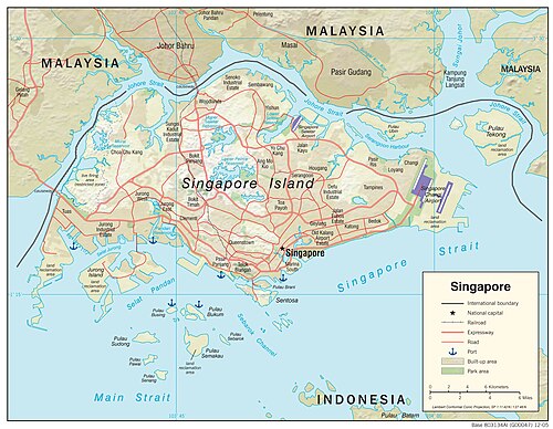 Fizjografia Singapuru