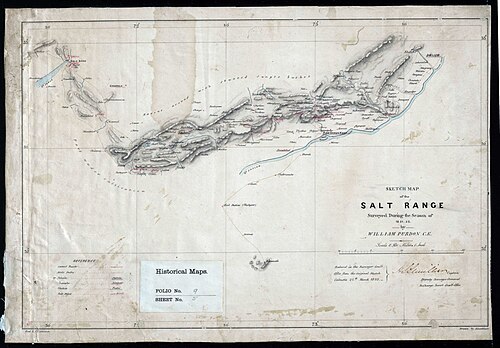 Mapa Pasma Soli 1851-52