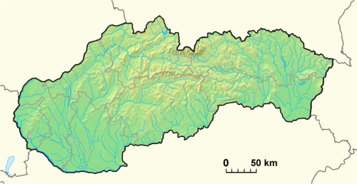Słowacja Lokalizacja GeoMapa