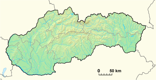Słowacja - lokalizacja GEO