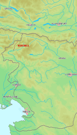 Słowenia - rzeka Koritnica