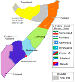 Stany Somalii