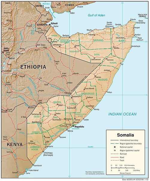 Fizjografia Somali
