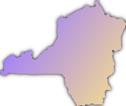 Mapa regionu południowo-zachodniego