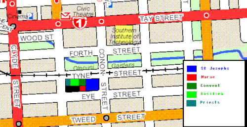 Blokada w Invercargill