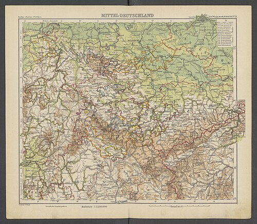 Atlas szkolny Sydow-Wagnera 1904