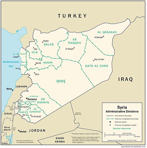 Podział administracyjny Syrii