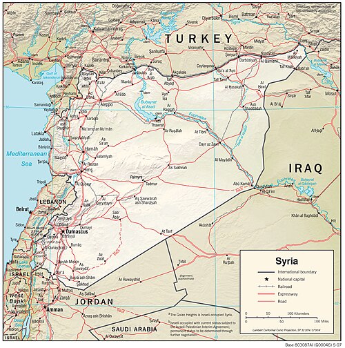 Fizjografia Syrii