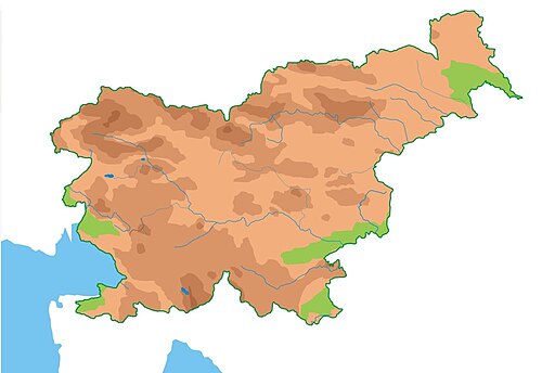 Słowenia - wysoka rozdzielczość
