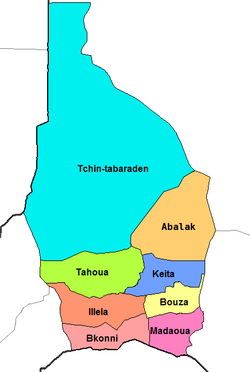 Departamenty regionu Tahoua (przycięcie)