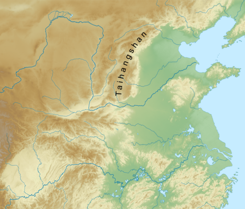 Lokalizacja Taihangshan