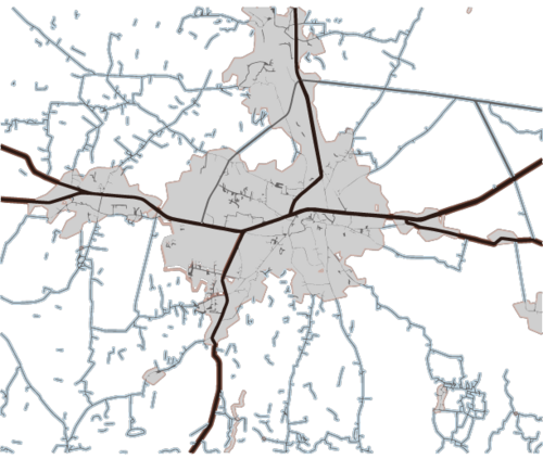 Mapa Talagang - część