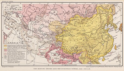 Imperium mandżurskie i potęgi europejskie