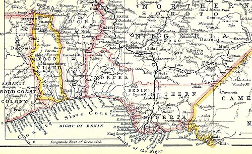 Wybrzeże Niewolników (Bartholomew 1914)
