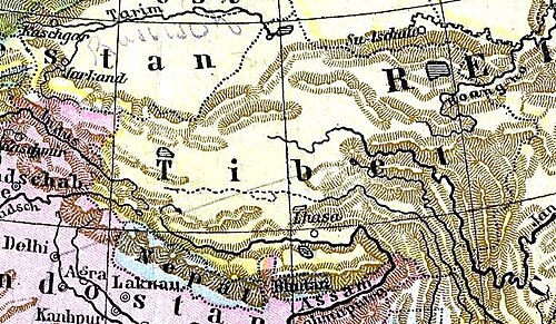 Tybet i Lhasa w 1899 roku