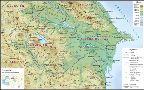 Mapa topograficzna AZ AM - DE