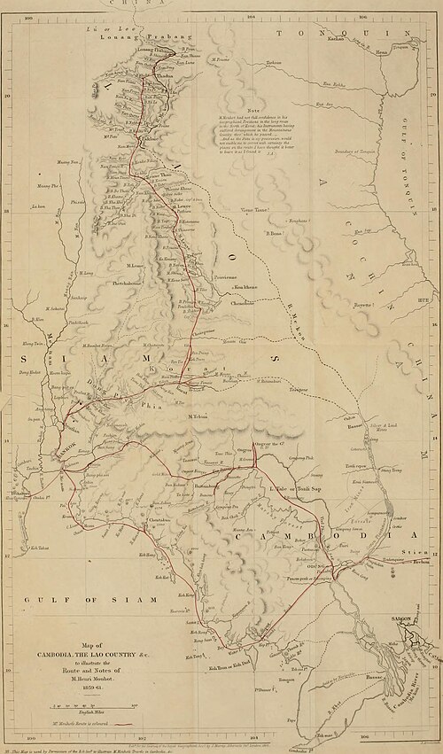 Podróże po Indochinach 1858-1860