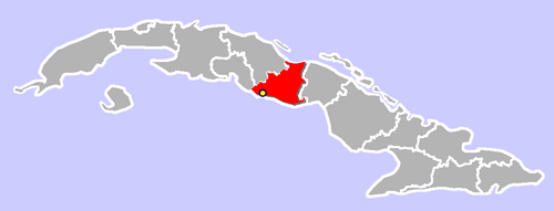 Trinidad, Kuba Lokalizacja