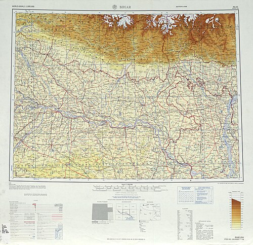 Bhutan - mapa historyczna (wyd. 8)