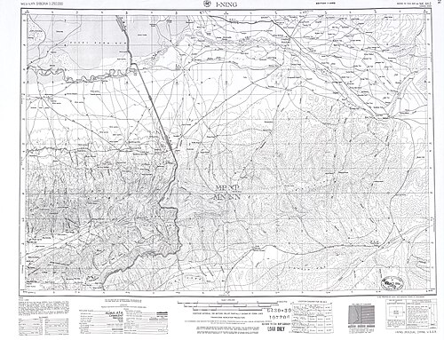Mapa ZSRR NK 44-2 I-Ning