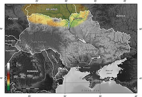 Ukraina Depresja Polissia