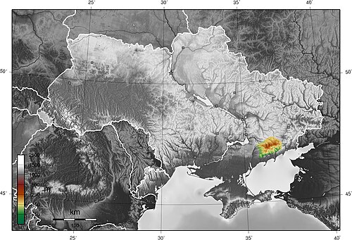 Ukraina Wyżyzna Priazowska