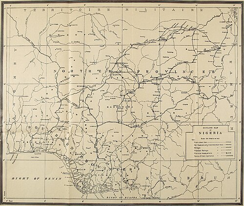 Nigeria 1922