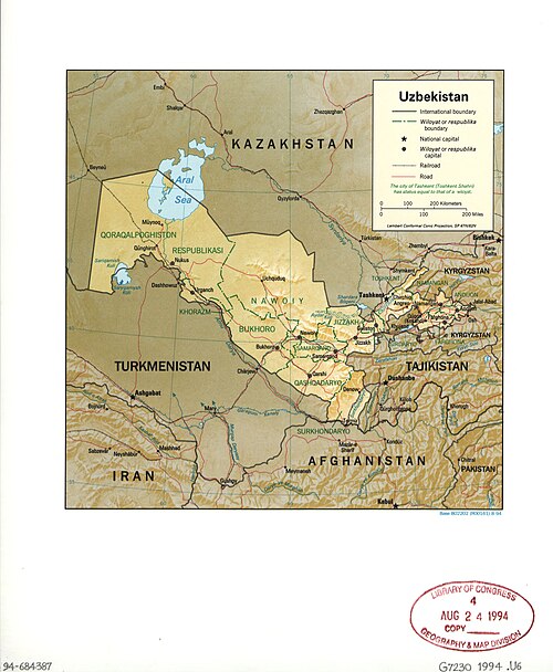 Uzbekistan. LOC 94684387