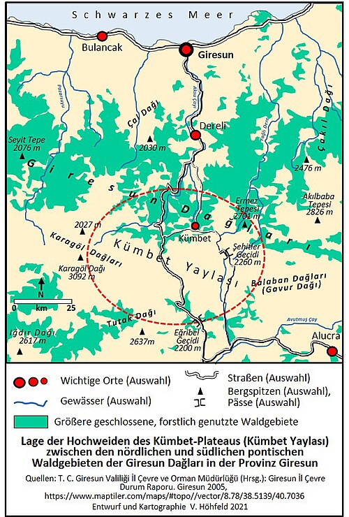 Obszary leśne Kümbet Yaylası