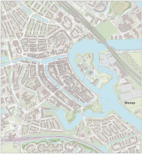 Centrum Weesp-OpenTopo