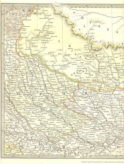 Zachodni Nepał i Oudh