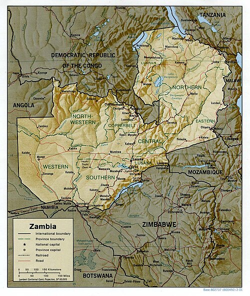 Fizjografia Zambii