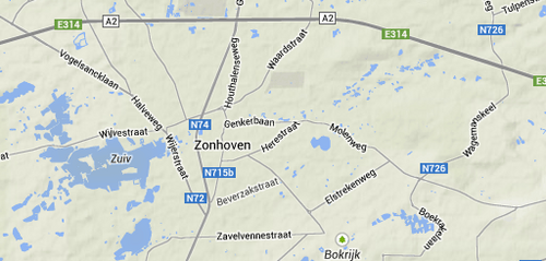 Topografia Zonhoven